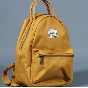 Herschel - Mini Backpack in Mustard Yellow